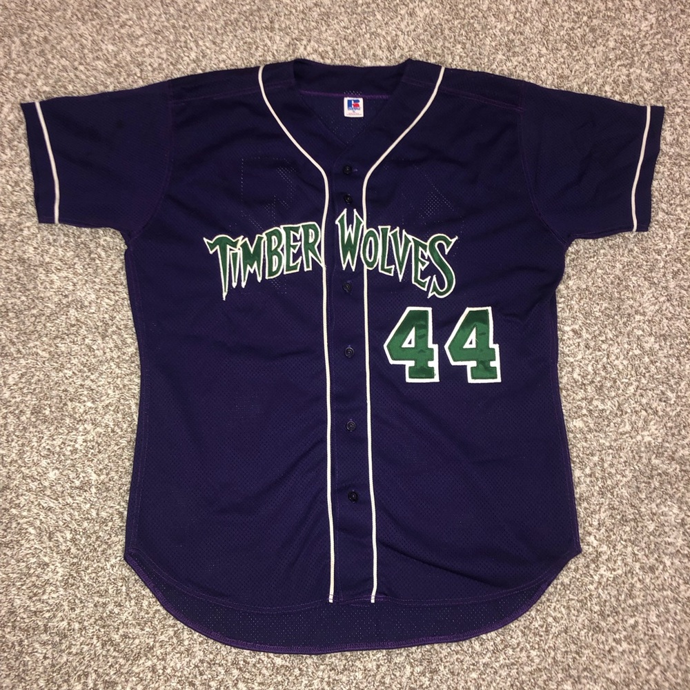 Timberwolves Baseball Jersey